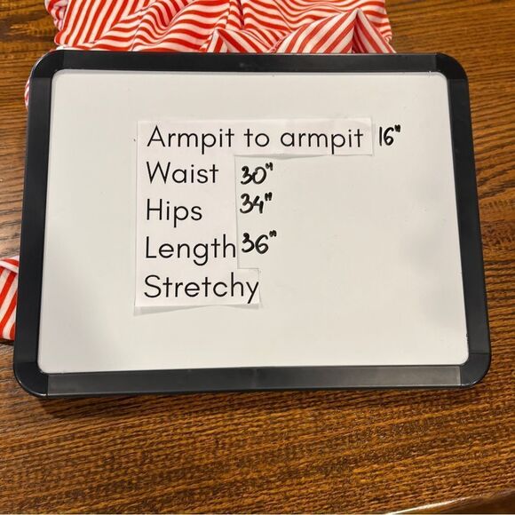 Ann Taylor Striped Red and White short sleeve mini casual Dress - Picture 8 of 13